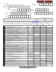 Document preview: Form MO-5090 Net Operating Loss Addition Modification Sheet - Missouri