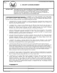 NRC Form 176 Security Acknowledgment/Special Nuclear Material Access Authorization Acknowledgment, Page 2