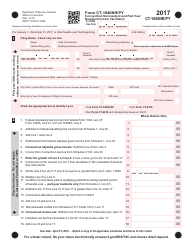Document preview: Form CT-1040NR/PY Connecticut Nonresident and Part-Year Resident Income Tax Return - Connecticut