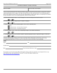 Form SSA-1372-BK Advance Notice of Termination of Child&#039;s Benefits, Page 4