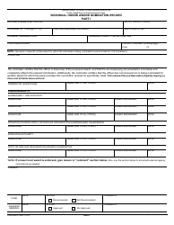 Document preview: Form PHS-6342-2 Individual Honor Award Nomination Record