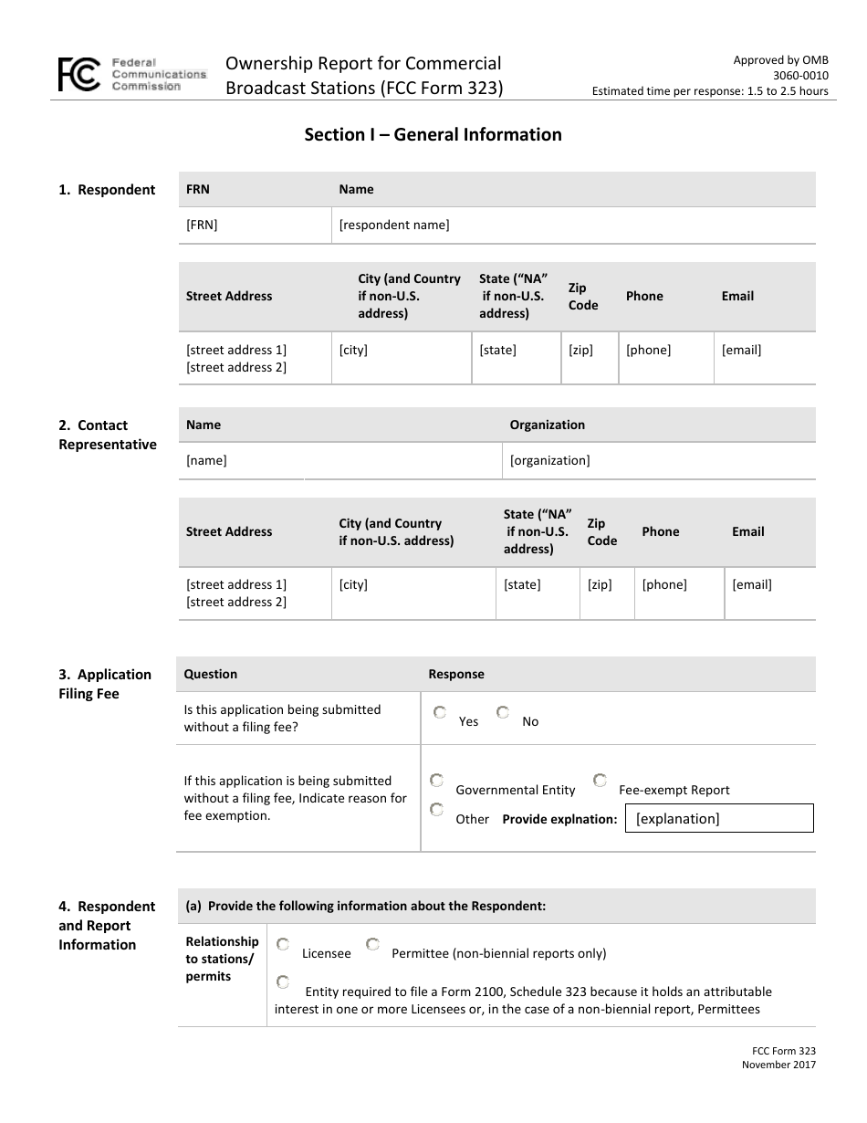 FCC Form 323 Ownership Report for Commercial Broadcast Stations, Page 19