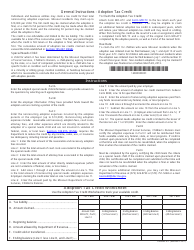 Form MO-ATC Adoption Tax Credit Claim - Missouri, Page 3