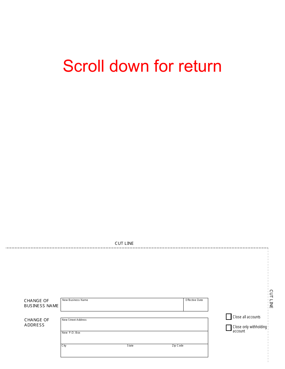 Form KW-5 Kansas Withholding Tax Deposit Report - Kansas, Page 2