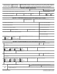 Document preview: Form SF-91 Motor Vehicle Accident Report