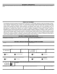 Form SF-91 Motor Vehicle Accident Report, Page 3