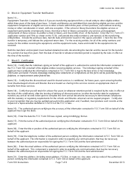 Instructions for FCC Form 500 Universal Service for Schools and Libraries Funding Commitment Adjustment Request Form, Page 7