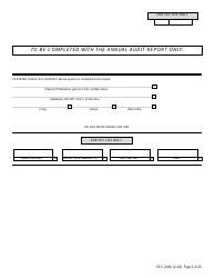 SEC Form 2430 (X-17A-5) Part IIB Focus Report, OTC Derivatives Dealer, Page 2