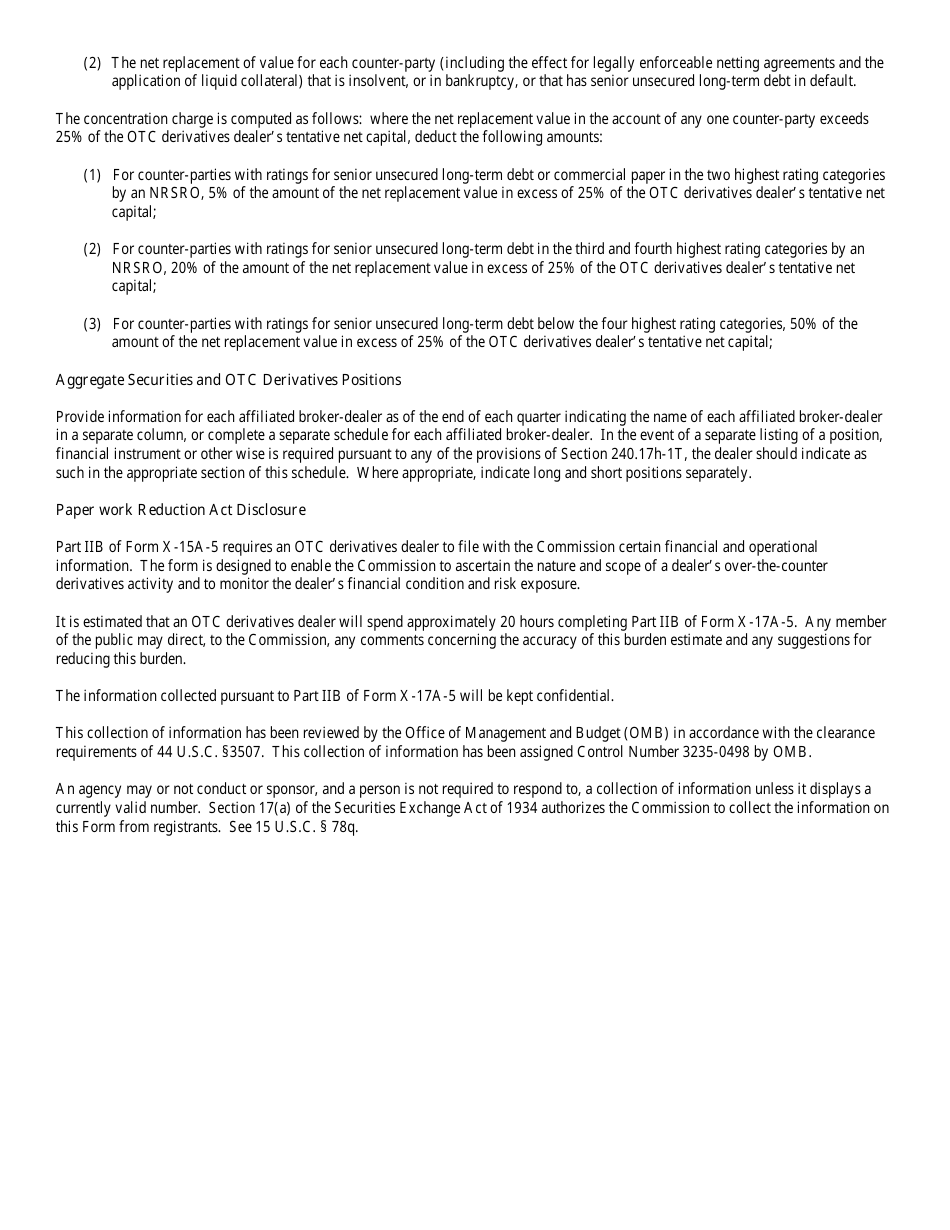 SEC Form 2430 (X-17A-5) Part IIB Focus Report, OTC Derivatives Dealer, Page 30