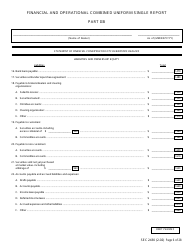 SEC Form 2430 (X-17A-5) Part IIB Focus Report, OTC Derivatives Dealer, Page 6