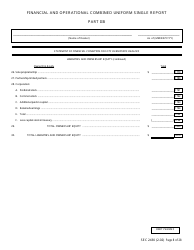 SEC Form 2430 (X-17A-5) Part IIB Focus Report, OTC Derivatives Dealer, Page 8
