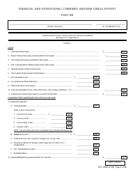 SEC Form 2430 (X-17A-5) Part IIB Focus Report, OTC Derivatives Dealer, Page 9