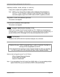 Instructions for IRS Form W-9 Request for Taxpayer Identification Number and Certification (Instructions to Payors and Operators), Page 2
