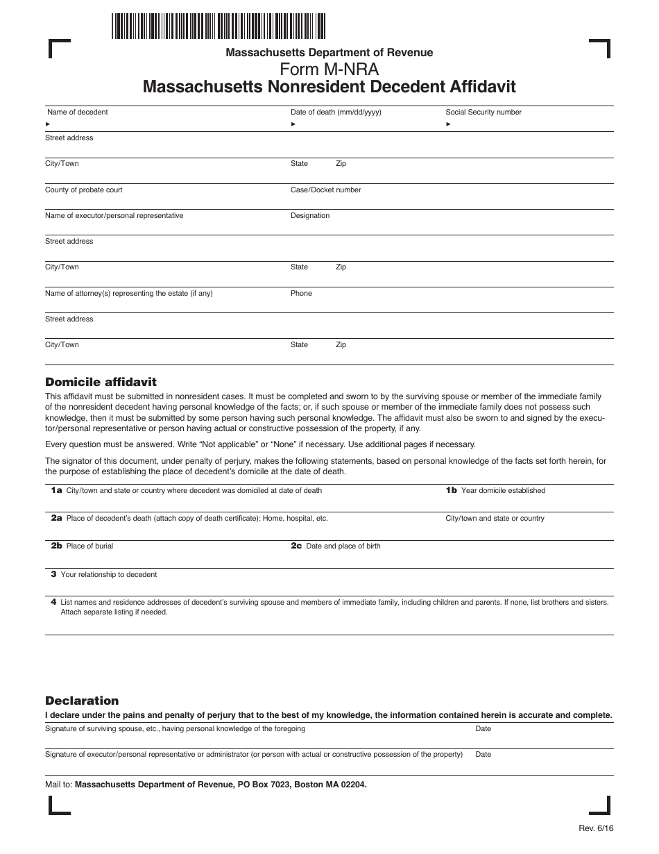 Form MNRA Fill Out, Sign Online and Download Printable PDF