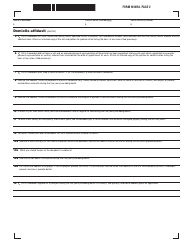 Form M-NRA Massachusetts Nonresident Decedent Affidavit - Massachusetts, Page 2