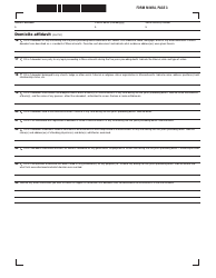 Form M-NRA Massachusetts Nonresident Decedent Affidavit - Massachusetts, Page 3