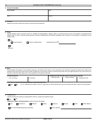 Form HHS-520 Request for Approval of Outside Activity, Page 3