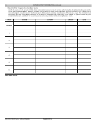 Form HHS-520 Request for Approval of Outside Activity, Page 5