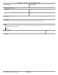 Form HHS-520 Request for Approval of Outside Activity, Page 8