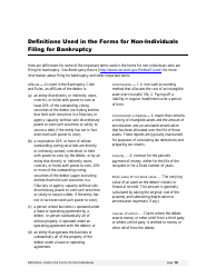 Instructions for Bankruptcy Forms for Non-individuals, Page 16