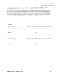 SBA EIB-SBA Form 84-1 Joint Application for Export Working Capital Guarantee, Page 10