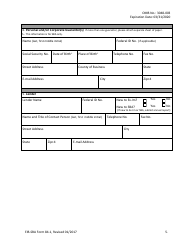 SBA EIB-SBA Form 84-1 Joint Application for Export Working Capital Guarantee, Page 5