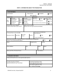 SBA EIB-SBA Form 84-1 Joint Application for Export Working Capital Guarantee, Page 6