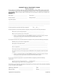 Form PV-AD-1 Annual Claim for Exemption From Property Taxation - Kansas, Page 3