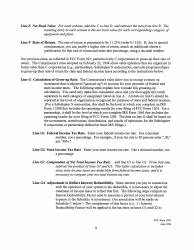 Instructions for FCC Form 1205 Determining Costs of Regulated Cable Equipment and Installation, Page 8