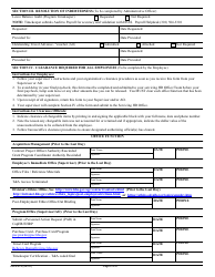 Form HHS-419 Clearance of Employees for Separation or Transfer, Page 2
