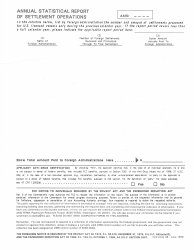 FCC Form 45 Annual Statistical Report of Settlement Operations, Page 2