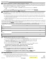 Form MV-522 Driving School Renewal Application - New York, Page 2