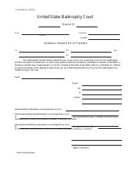Document preview: Form 4011A General Power of Attorney