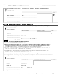 Official Form 107 Statement of Financial Affairs for Individuals Filing for Bankruptcy, Page 10