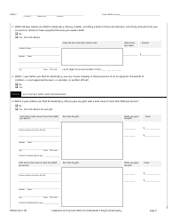 Official Form 107 Statement of Financial Affairs for Individuals Filing for Bankruptcy, Page 6