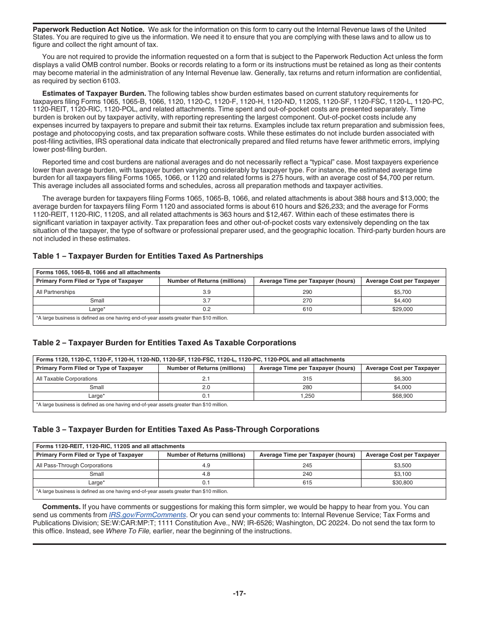 Instructions for IRS Form 1120-RIC U.S. Income Tax Return for Regulated Investment Companies, Page 17