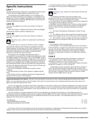Instructions for IRS Form 8900 Qualified Railroad Track Maintenance Credit, Page 2