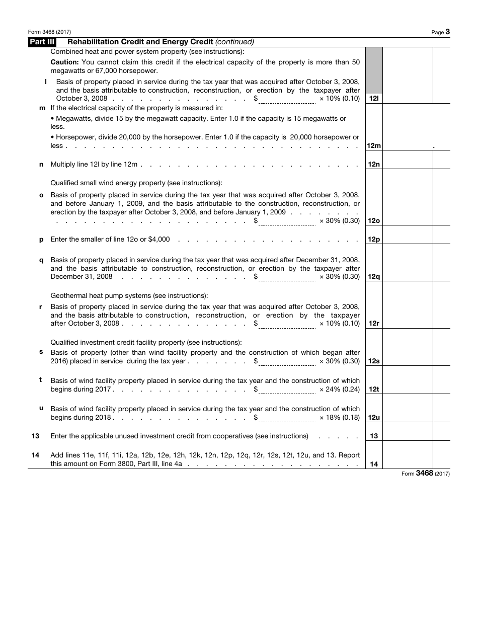 IRS Form 3468 Investment Credit, Page 3