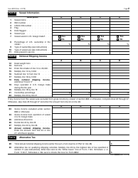 IRS Form 8902 Alternative Tax on Qualifying Shipping Activities, Page 2