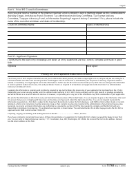 IRS Form 13768 Electronic Tax Administration Advisory Committee Membership Application, Page 2