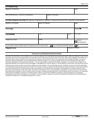 IRS Form 14654 Certification by U.S. Person Residing in the United States for Streamlined Domestic Offshore Procedures, Page 5