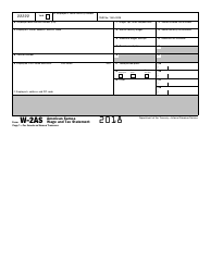 IRS Form W-2AS American Samoa Wage and Tax Statement, Page 3