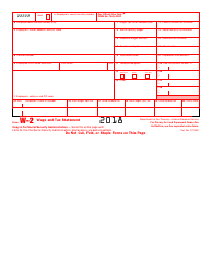 IRS Form W-2 Wage and Tax Statement, Page 2