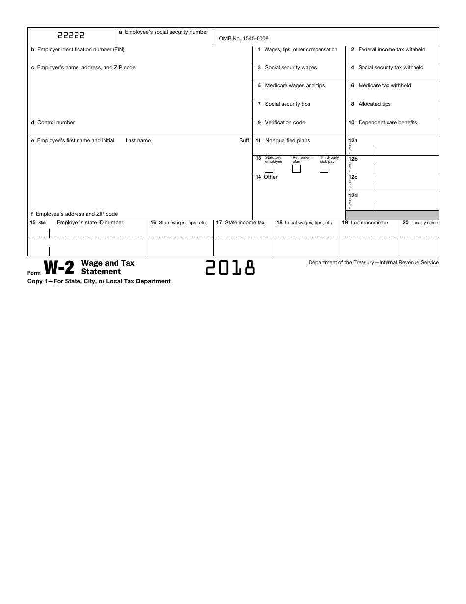 IRS Form W-2 Wage and Tax Statement, Page 3