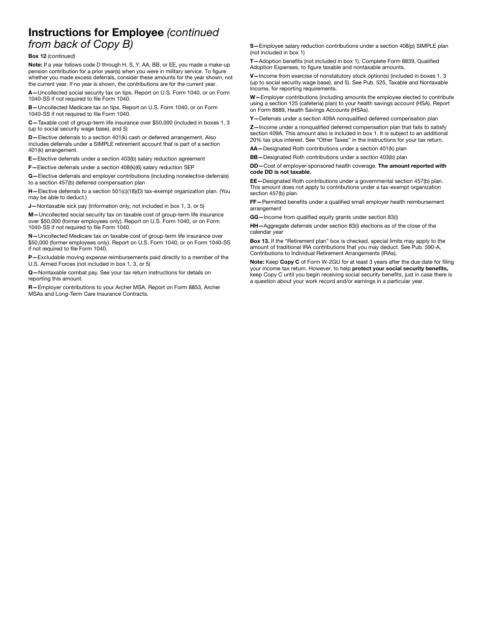 IRS Form W-2GU Guam Wage and Tax Statement, Page 7