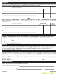 Form DS-876 Application for Article 19-a Certified Examiner - New York, Page 2