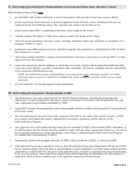 Form DTP-160 Driving School Application for Self-certification Program - New York, Page 3