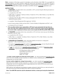 Form MV-51B Statement of Ownership for Non-titled Vehicles, Boats, Snowmobiles and All-terrain Vehicles - New York, Page 2