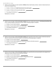 Form CSA-1070A FORFF Domestic Violence Housing Intervention Performance Measures - Arizona, Page 2