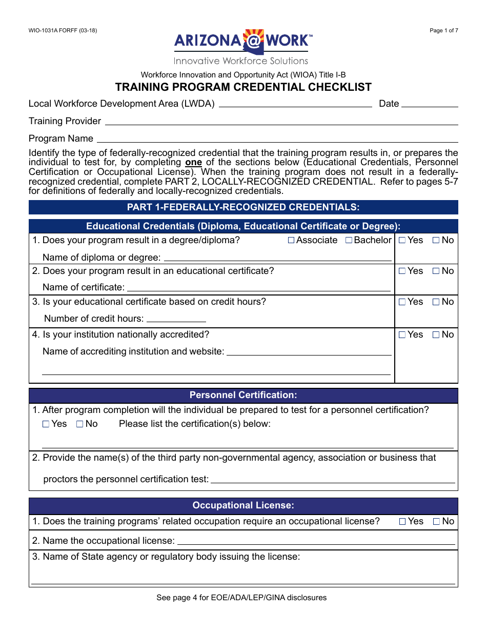 Form wio 1031a forff fill out sign online and download fillable pdf